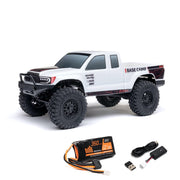 Axial SCX24 Base Camp 1/24 Rock Crawler, RTR, White