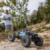 Axial AXI-1750T1 UTB18 Capra 1/18 4WS Rock Crawler RTR Blue