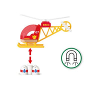 BRIO 33797 Firefighter Helicopter 3pc