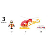 BRIO 33797 Firefighter Helicopter 3pc