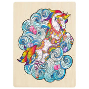 Puzzle Master Unicorn Wooden Jigsaw Puzzle 129pc