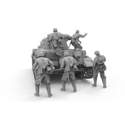 Border Models 1/35 BR-005 WWII German Tank Desant Troops Resin 5pc