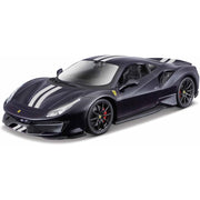 BBurago 26026 1/24 2018 Ferrari 488 Pista Racing Dark Blue