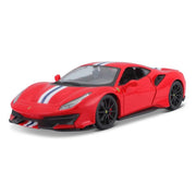 Bburago BUR-26026RED 1/24 2018 Ferrari 488 Pista Racing Red