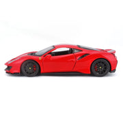 Bburago BUR-26026RED 1/24 2018 Ferrari 488 Pista Racing Red