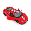 Bburago BUR-26026RED 1/24 2018 Ferrari 488 Pista Racing Red