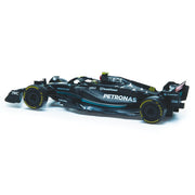 Bburago 38081H 1/43 2023 F1 Mercedes W 14 #44 Hamilton with Helmet