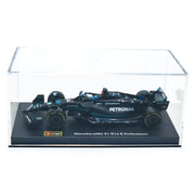 Bburago 38081R 1/43 2023 F1 Mercedes W 14 #63 Russell with Helmet