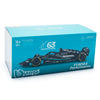 Bburago 38081R 1/43 2023 F1 Mercedes W 14 #63 Russell with Helmet