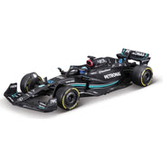 Bburago 38081R 1/43 2023 F1 Mercedes W 14 #63 Russell with Helmet