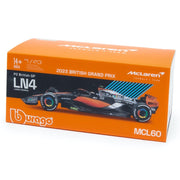 Bburago 38088N 1/43 2023 F1 McLaren MCL60 #4 Norris with Helmet