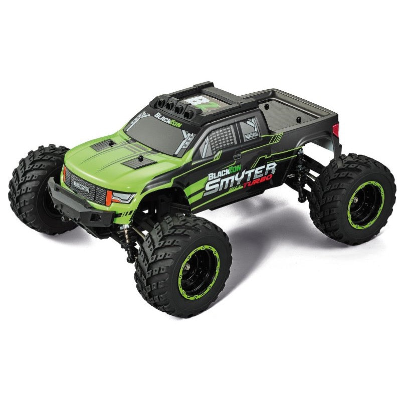 BlackZon Smyter Turbo MT 1/12 4WD 3S Brushless Monster Truck Green ...