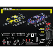 Carrera 62563 Go!!! GT Super Challenge Slot Car Set