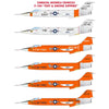 Caracal Models 48233 Lockheed F-104 Test & Drone Zippers