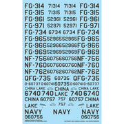 Caracal Models 48233 Lockheed F-104 Test & Drone Zippers