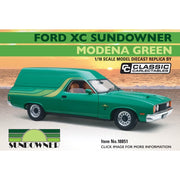 Classic Carlectables 1/18 18851 Ford XC Sundowner Modena Green Diecast Car