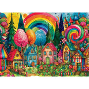 Delfy Sweet Houses In The Forest 1000pc Jigsaw Puzzle