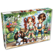 Delfy Vintage Summer Afternoon 1000pc Jigsaw Puzzle