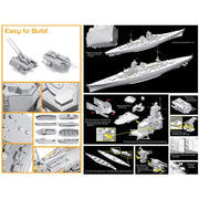 Dragon 1036 1/350 GERMAN BATTELSHIP SCHARNHORST 1941 (SMART KIT)