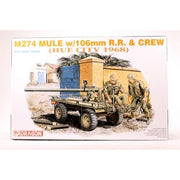 Dragon 3315 1/35 M274 Mule with 106mm R.R and Crew Hue City 1968