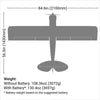 E-Flite EFL124500 Carbon-Z Cub SS 2.1m BNF Basic EFL124500