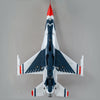 E-Flite EFL178500 F-16 Thunderbirds 70mm EDF Jet BNF Basic EFL1785000