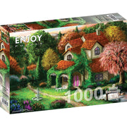 Enjoy Cottage in the Forrest 1000pc Jigsaw Puzzle