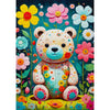 Enjoy 2150 Flower Teddy Bear 1000pc Jigsaw Puzzle