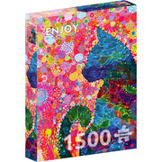 Enjoy 2237 Wandering Cat 1500pc Jigsaw Puzzle