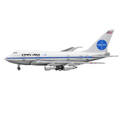 JC Wings EW474S002 1/400 Pan Am B747SP N533PA Clipper New Horizons with Commemorative Flight 50 Logo