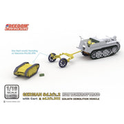 Freedom Models 16001SP 1/16 WW II German Sd.Kfz.2 Kettenkrad and 3D printed German Ketten Driver 1944