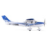 FMS 1500mm Cessna 182 RC Plane Blue (Plug-n-play) FMS148PBU