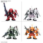 Bandai 5067454 BB Senshi ZGMF Zaku Series Set Gundam Seed Destiny