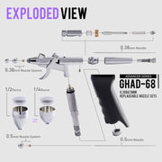 Gaahleri 40140 GHAD-68 Advanced Series Airbrush