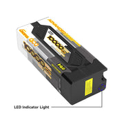 Gens Ace 14.8V 3S Advanced 10000mAh 100C Hardcase Lipo Battery (EC5)