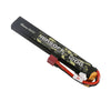 Gens Ace 7.4V 2S Airsoft 1200mAh 25C Soft Case LiPo Battery (Deans)