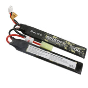 Gens Ace 7.4V 2S Airsoft 1300mAh 25C Soft Case LiPo Battery (Tamiya)