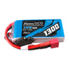 Gens Ace G-Tech 7.4V 2S 1300mAh 45C Soft Pack Lipo Battery (Deans)