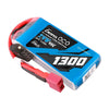 Gens Ace G-Tech 7.4V 2S 1300mAh 45C Soft Pack Lipo Battery (Deans)