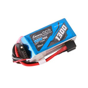 Gens Ace G-Tech 11.1V 3S 1300mAh 45C Soft Pack Lipo Battery (1TO3)