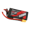 Gens Ace G-Tech 7.4V 2S 2200mAh 60C Soft Pack Lipo Battery (XT60)