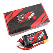 Gens Ace G-Tech 7.4V 2S 2200mAh 60C Soft Pack Lipo Battery (XT60)