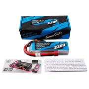 Gens Ace G-Tech 11.1V 3S 2200mAh 60C Soft Pack Lipo Battery (Deans)