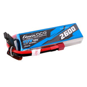 Gens Ace G-Tech 11.1V 3S 2600mAh 45C Soft Pack Lipo Battery (Deans)