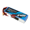 Gens Ace 7.4V 2S 2400mAh RX Soft Case LiPo Battery (JST)