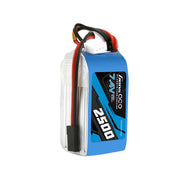 Gens Ace 7.4V 2S 2500mAh RX Soft Case LiPo Battery (JR)