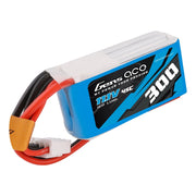 Gens Ace 11.1V 3S 300mAh 45C Soft Case Lipo Battery Pack (JST Plug)