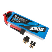 Gens Ace G-Tech 11.1V 3S 3300mAh 45C Soft Pack Lipo Battery (1TO3)