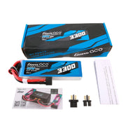 Gens Ace G-Tech 11.1V 3S 3300mAh 45C Soft Pack Lipo Battery (1TO3)