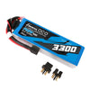 Gens Ace G-Tech 14.8V 4S 3300mAh 45C Soft Pack Lipo Battery (1TO3)